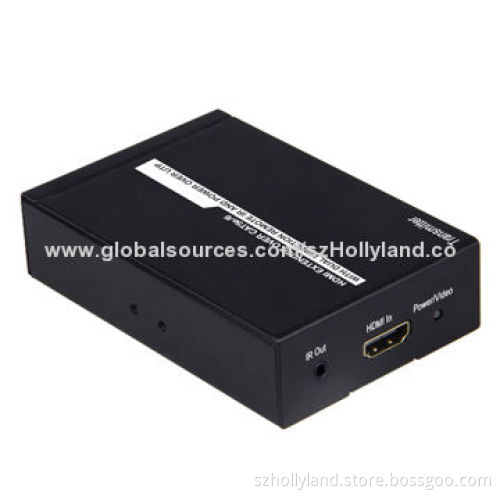 HDMI Extender with Power Over Ethernet, IR Remote Control